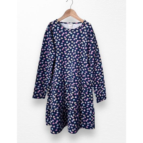 Crewcuts Candy Hearts Tiered Dress, Size 10/11 - Picture 5 of 6